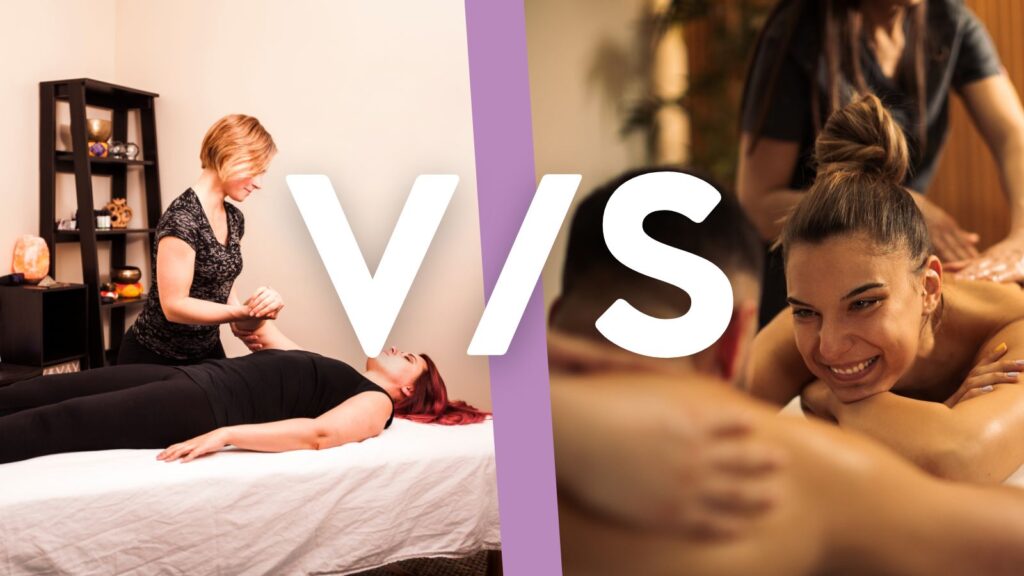 Массажист или салон массажа