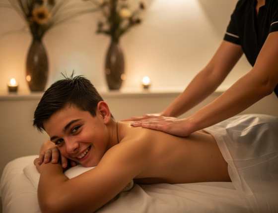 Расслабляющий массаж для детей в Одессе.